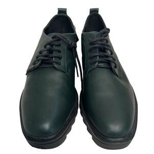 NWT Zara oxfords hunter green size 6